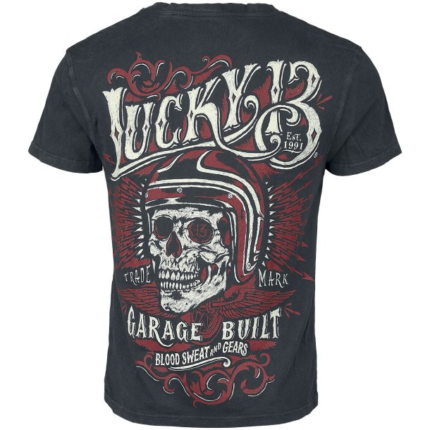 LUCKY 13 SKULL BUILT