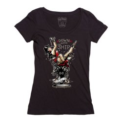 LUCKY 13 DOWN WITH THE SHIP