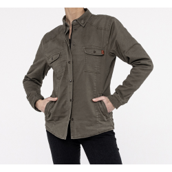MOTOSHIRT OLIVE - WOMEN