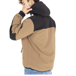 Hoodie V3 Softshell Rip Stop Dessert/Black