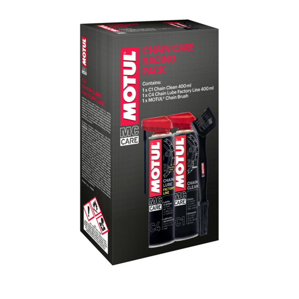 Motul k�de og rens kit + b�rste