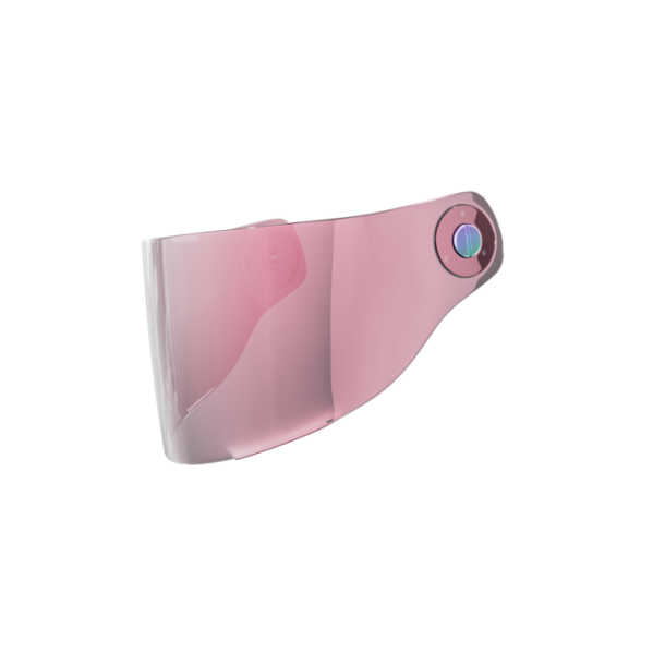 Set ECE Visor Silver Lime Mirror JDOV-1008