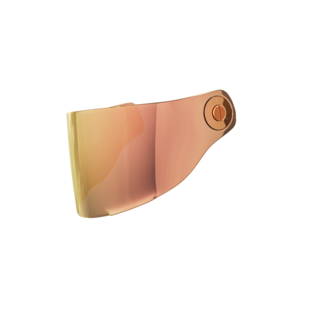 Set Visor Silver Orange Mirror JDOV-2003