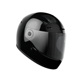 JD-ONE Helmet Glossy Black