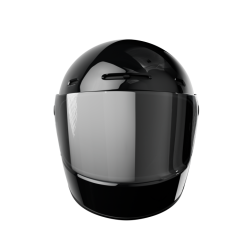 JD-ONE Helmet Glossy Black
