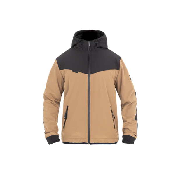 Hoodie V3 Softshell Rip Stop Dessert/Black