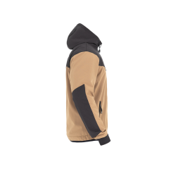 Hoodie V3 Softshell Rip Stop Dessert/Black