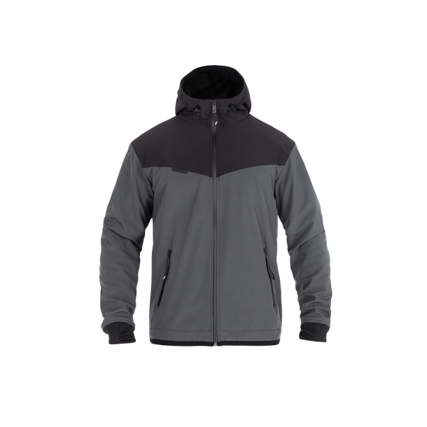 Hoodie V3 Softshell Rip Stop Sort/Gr�