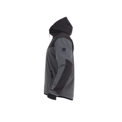 Hoodie V3 Softshell Rip Stop Sort/Gr�