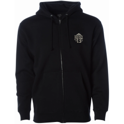 LUCKY 13 DEAD SKULL ZIP HOODY