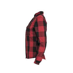 MOTOSHIRT WOMEN RED-BLACK