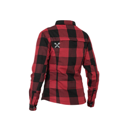 MOTOSHIRT WOMEN RED-BLACK