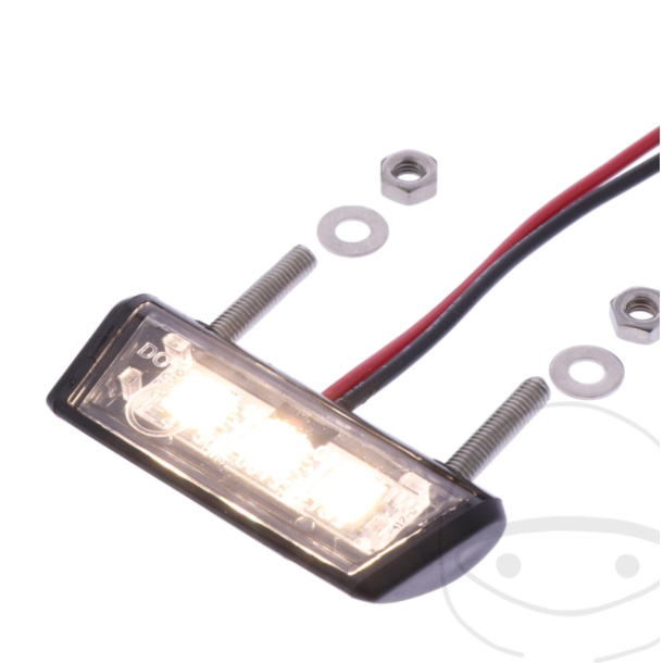 Mini LED - Nr. plade lys