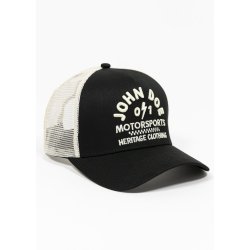 Trucker Hat Black -White- one size