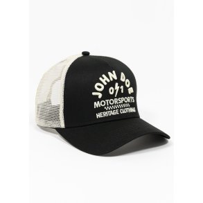 Trucker Hat Black -White- one size